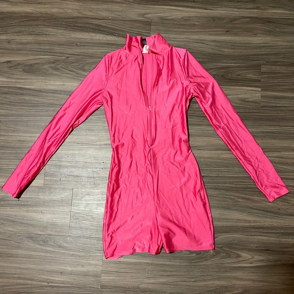Pink jumpsuit